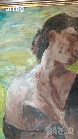 Автентична картина "Тя", снимка 6 - Картини - 24779242