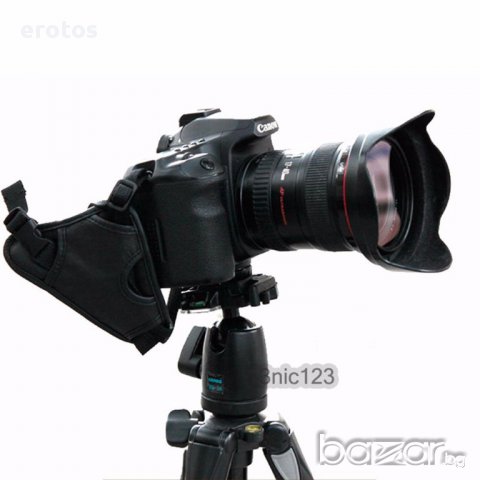 Ремък за врат и ръка DSLR Canon - Canon E1 - Nikon, снимка 8 - Фотоапарати - 13690079