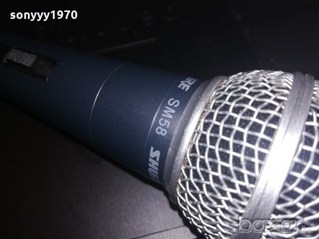 shure sm58-microphone-професионален-жичен, снимка 13 - Микрофони - 20974109