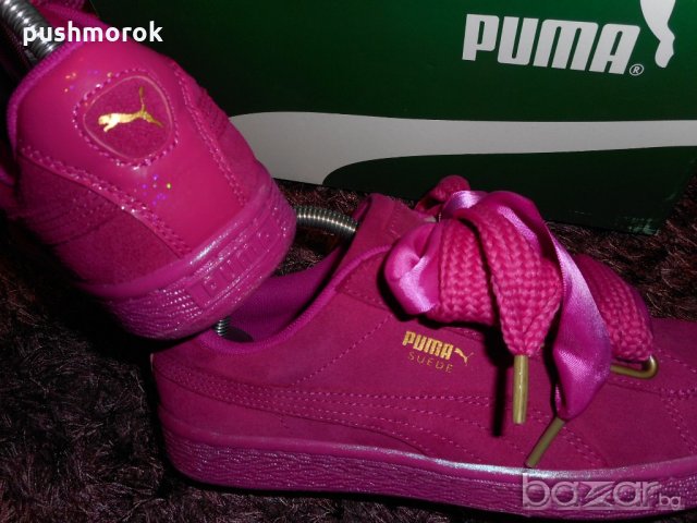 Puma Suede Heart Satin Wmns, снимка 7 - Кецове - 21461674