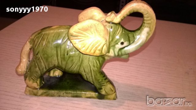 Керамичен слон-14/12/5см-внос швеицария