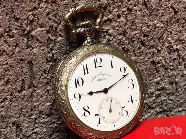 Голям джобен  часовник-DOXA-70mm/Ловни сцени!, снимка 8 - Други - 13459532