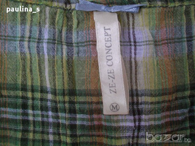 Туника тип риза от много фин индийски кенар ”Ze-Ze” concept plus size / голям размер , снимка 13 - Туники - 14700522