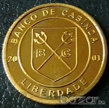 5 центаво 2001, Кабинда, снимка 2 - Нумизматика и бонистика - 7467900