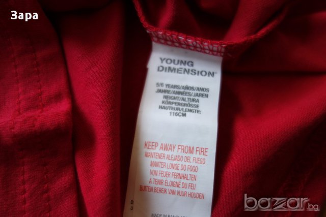 нова блуза Young Dimension, 5-6г - 116см, снимка 3 - Детски Блузи и туники - 16745311