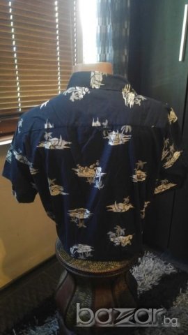 Мъжка риза къс ръкав за морето. 14, снимка 5 - Ризи - 13488966