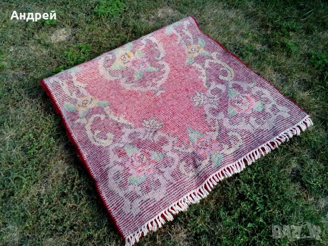 Старинен китеник,килим #3, снимка 6 - Антикварни и старинни предмети - 22947918