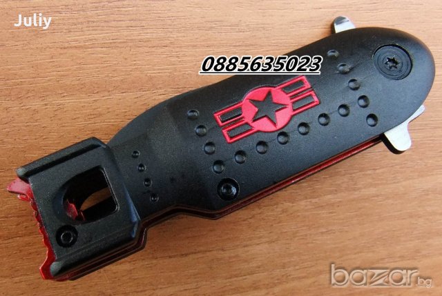 Джобна кама за самоотбрана Bombster, снимка 8 - Ножове - 9572357