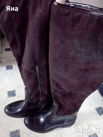 Топли дамски ботуши, снимка 2 - Дамски боти - 23675916