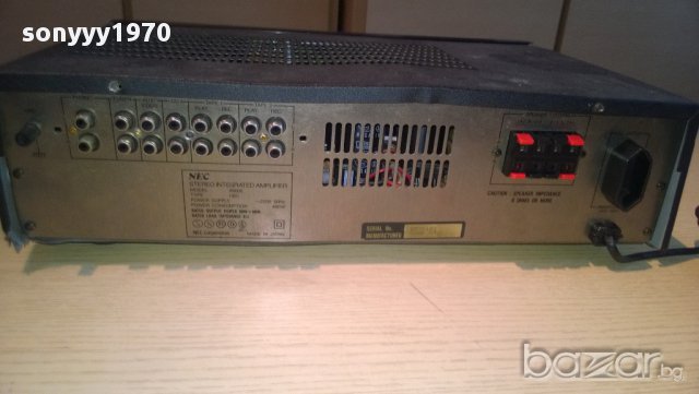 nec a800e stereo amplifier-400watts-made in japan-внос швеицария, снимка 10 - Ресийвъри, усилватели, смесителни пултове - 11453872