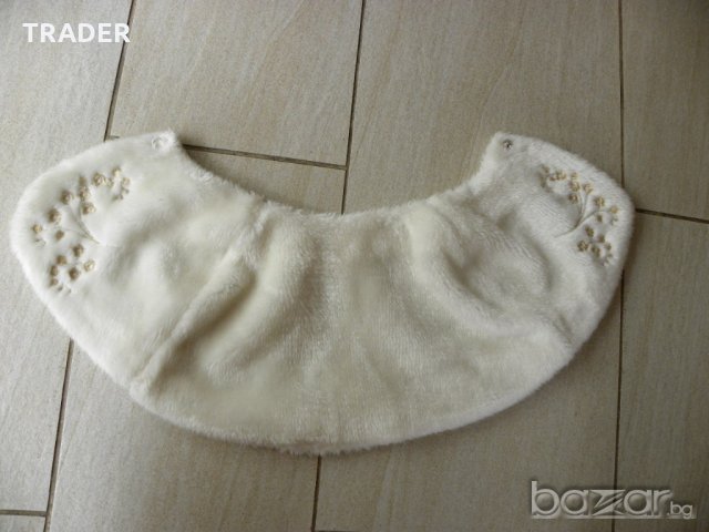  Декоративна яка шал, снежно бяла - NAME IT, снимка 5 - Други - 18279513