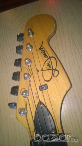китара-електрическа-100Х33см-нов внос от англия, снимка 5 - Китари - 7677924