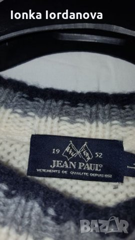 Мъжки пуловер-мек и топъл, Размер L, снимка 2 - Пуловери - 23497099
