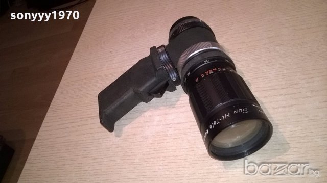 sun opt.hi-tele zoom lens-made in japan-внос швеицария, снимка 13 - Колекции - 19578226