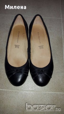  Нови обувки от естествена кожа с 3 подаръка, снимка 1 - Дамски ежедневни обувки - 14937864