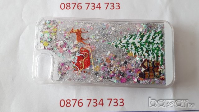 Коледен кейс за Iphone 7, снимка 2 - Калъфи, кейсове - 20156840