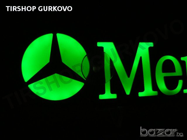 Светеща 3D табела MERCEDES 12 или 24 волта., снимка 8 - Аксесоари и консумативи - 16985812