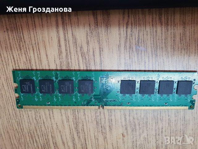Adata ADQVE1A16 BUR 1GB 240p PC2-6400 CL6 16c 64x8 DDR2-800 2Rx8 1.8V UDIMM, снимка 3 - RAM памет - 22438131