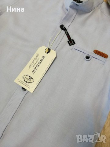 Риза синя Breeze , снимка 2 - Детски ризи - 25924852