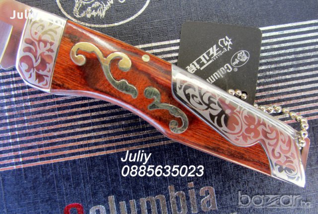 Сгъваем нож Columbia, снимка 3 - Ножове - 10290547