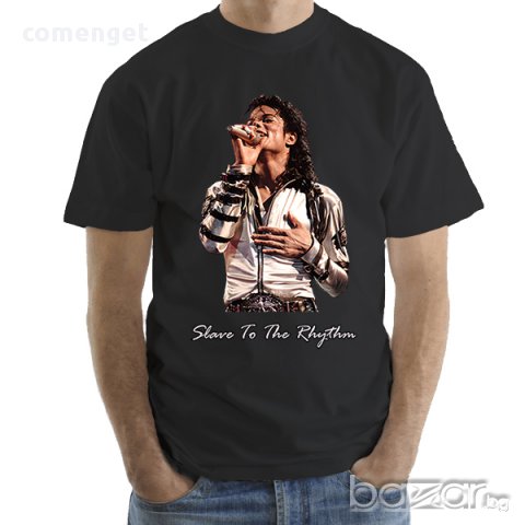 НОВО! Мъжки тениски MICHAEL JACKSON / МАЙКЪЛ ДЖЕКСЪН! Поръчай модел с ТВОЯ идея!, снимка 7 - Тениски - 10868729