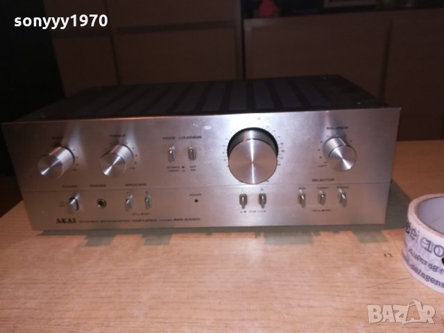 akai stereo amplifier-made in japan-внос швеицария, снимка 10 - Ресийвъри, усилватели, смесителни пултове - 21492515