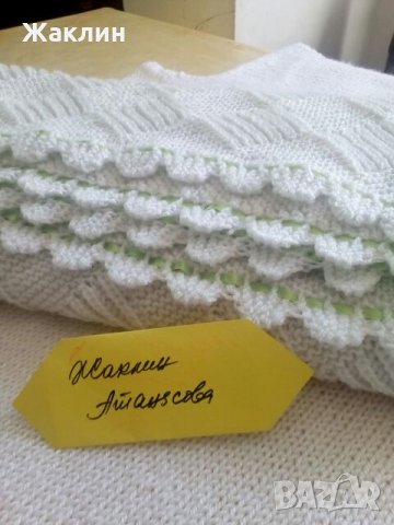 Бебешка пелена "Утринна роса" - за новородени бебета, снимка 4 - Други - 23176781