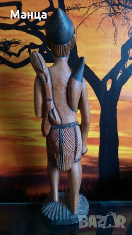 Африканска статуя от Нигерия, снимка 4 - Антикварни и старинни предмети - 22681734