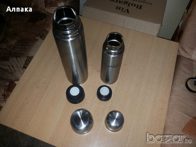 Продавам термуси за чай, кафе и напитки, алпака, 0,5 и 1 литър , снимка 5 - Аксесоари за кухня - 11448252