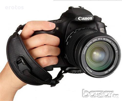Ремък за врат и ръка DSLR Canon - Canon E1 - Nikon, снимка 7 - Фотоапарати - 13690079