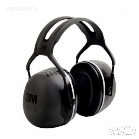 Антифони 3M™ PELTOR™ Earmuffs, 37 dB, Black, Headband, X5A, снимка 1