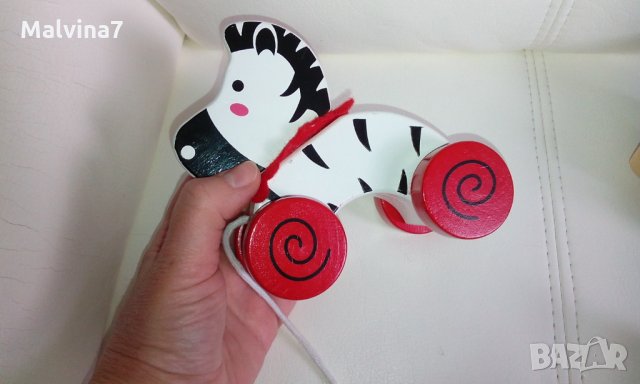 Дървени играчки на колела, снимка 4 - Играчки за стая - 24611666