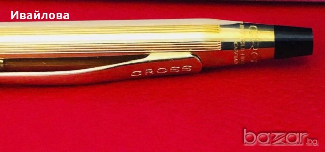 Cross Century 1/20 12kt Gold / rolled Gold Rollerball Pen, снимка 7 - Други - 20813806