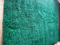 дългокосмест зелен  губер естествена вълна ръчно тъкан, снимка 2