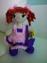 Кукла плетена играчка кукла Анита, снимка 5