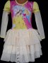 Налична невероятна рокля на  принцесите Бел,Аврора и Пепеляшка, снимка 1 - Детски рокли и поли - 9825530