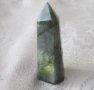 Лабрадорит   камък, пирамида, обелиск, снимка 3