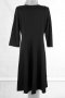 Черна клоширана рокля марка 1st Somnium - L, снимка 3