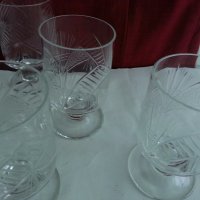сервиз кристални чаши , снимка 12 - Антикварни и старинни предмети - 20122827