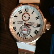 Мъжки Луксозен Часовник Ulysse Nardin клас реплика ААА+, снимка 7 - Мъжки - 9168340
