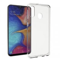 Samsung Galaxy A20E ултра тънък прозрачен гръб/кейс, снимка 4 - Калъфи, кейсове - 25707506