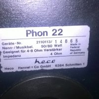 heco phon 22 made in germany-3way-внос швеицария, снимка 13 - Тонколони - 21989171
