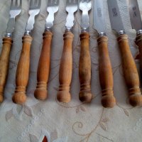 Стари прибори за хранене,вилици,ножчета, снимка 2 - Антикварни и старинни предмети - 23819574