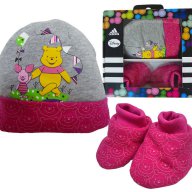  Комплект Адидас/ Adidas Disney Girls Giftset, оригинал , снимка 6 - Шапки, шалове и ръкавици - 16969514