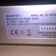 sony icf-m280sl receiver/radio-внос швеицария, снимка 12 - Ресийвъри, усилватели, смесителни пултове - 17222107