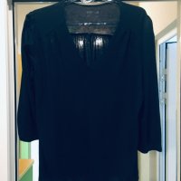 Тънка памучна блуза, снимка 2 - Блузи с дълъг ръкав и пуловери - 24936761