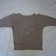 Дамска блуза с голо рамо - М размер, снимка 2 - Блузи с дълъг ръкав и пуловери - 12304426