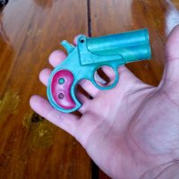 Стара играчка пистолет #6, снимка 5 - Антикварни и старинни предмети - 25078644