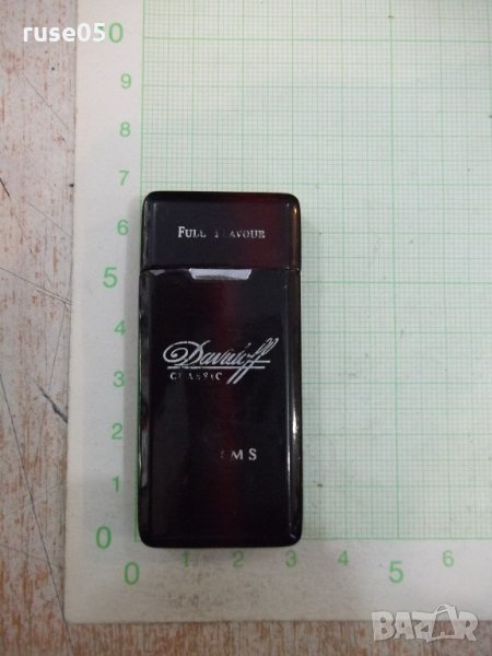 Запалка "Davidoff" газова пиезокристална с джет пламък, снимка 1