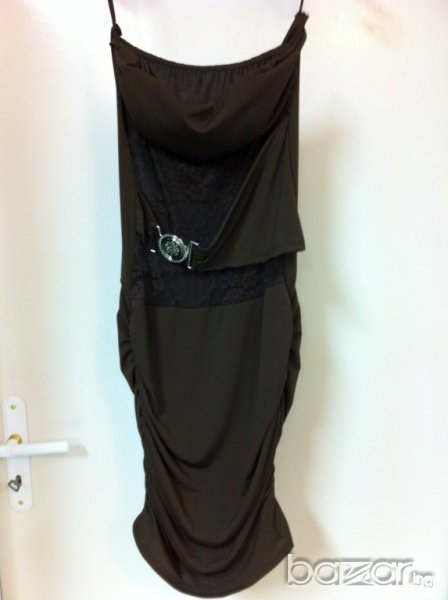 Дамска Кафява рокля, снимка 1